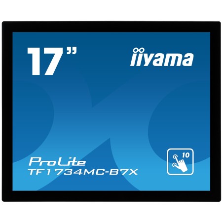 iiyama TF1734MC-B7X écran plat de PC 43,2 cm (17") 1280 x 1024 pixels SXGA LED Écran tactile Noir