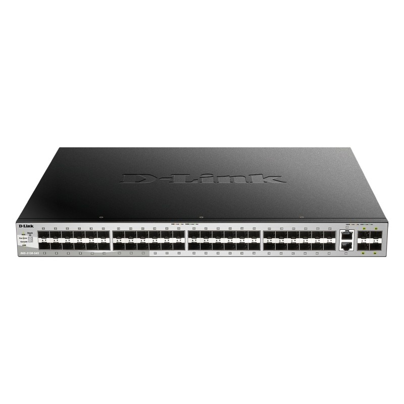 D-Link DGS-3130-54S/E commutateur réseau Géré L3 10G Ethernet (100/1000/10000) Gris D-Link DGS-3130-54S/E commutateur réseau Géré L3 10G Ethernet (100/1000/10000) Gris