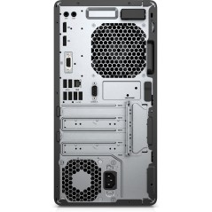 HP EliteDesk 705 G4 AMD Ryzen™ 3 PRO 2200G 8 Go DDR4-SDRAM 1 To HDD Windows 10 Pro Micro Tower Station de travail Noir, Argent