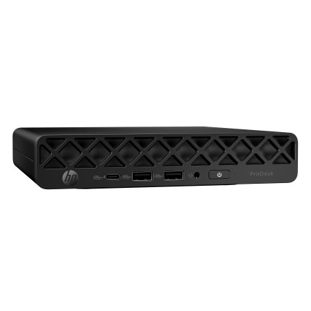 HP ProDesk 4 Mini G1i AI Intel Core Ultra 5 225T 24 Go DDR5-SDRAM 512 Go SSD Windows 11 Pro Mini PC AI PC Noir