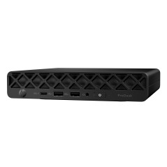 HP ProDesk 4 Mini G1i AI Intel Core Ultra 5 225T 24 Go DDR5-SDRAM 512 Go SSD Windows 11 Pro Mini PC AI PC Noir