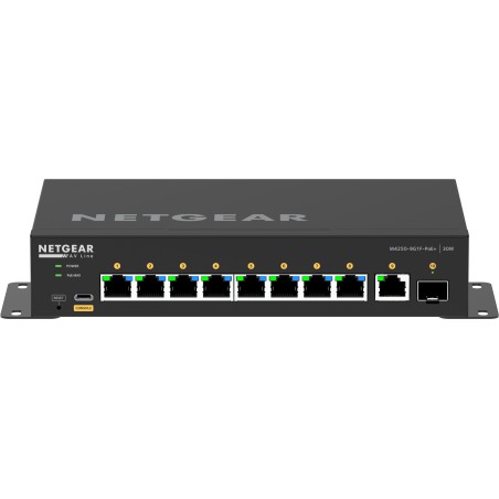 NETGEAR GSM4210PD Géré L2 L3 Gigabit Ethernet (10 100 1000) Connexion Ethernet, supportant l'alimentation via ce port (PoE) Noir