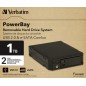 Verbatim PowerBay 1TB disque dur externe 1 To 7200 tr/min 3.5" USB 2.0 Noir Verbatim PowerBay 1TB disque dur externe 1 To 7200 tr/min 3.5" USB 2.0 Noir