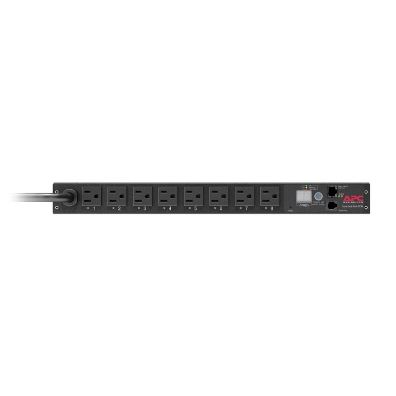 APC Netshelter - Bandeau de prises commutées rackable - 1U 15A 100-120V - Professionnels