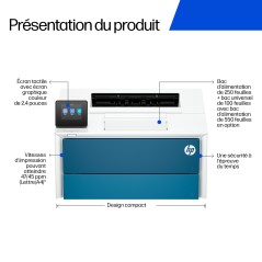 HP LaserJet Pro Réf. 4007dn Noir et blanc Imprimante, Ethernet uniquement