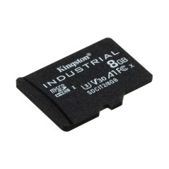 Kingston Technology Carte 8GB microSDHC Industrielle C10 A1 pSLC emballage individuel sans adaptateur