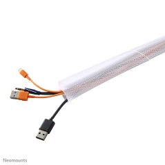 Neomounts NS-CS200WHITE Cache-câble - pour 8-10 câbles - universelle