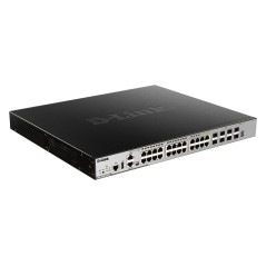 D-Link DGS-3630-28PC SI commutateur réseau Géré L3 Gigabit Ethernet (10 100 1000) Connexion Ethernet, supportant l'alimentation