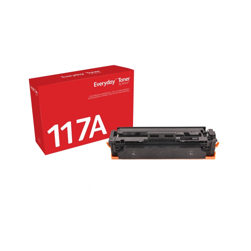 Toner Everyday™ Noir de Xerox compatible avec HP 117A (W2070A), Capacité standard Toner Everyday™ Noir de Xerox compatible avec HP 117A (W2070A), Capacité standard