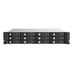 QNAP TL-R1220Sep-RP Boîtier disque dur SSD Noir, Gris 2.5 3.5"
