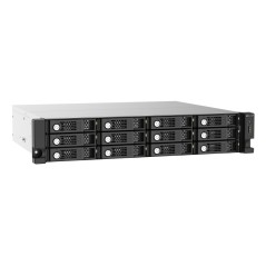 QNAP TL-R1220Sep-RP Boîtier disque dur SSD Noir, Gris 2.5 3.5"