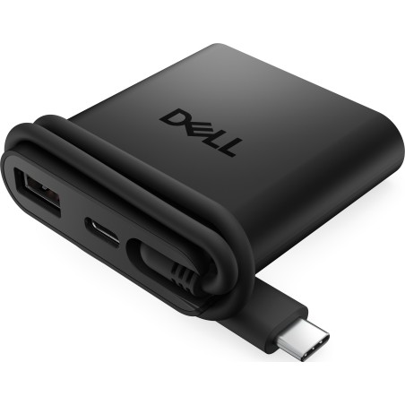 DELL DA225 Avec fil USB 3.2 Gen 1 (3.1 Gen 1) Type-C Noir