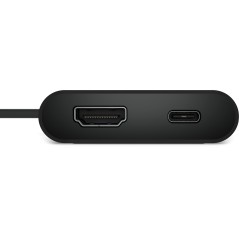 DELL DA225 Avec fil USB 3.2 Gen 1 (3.1 Gen 1) Type-C Noir