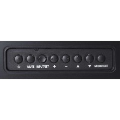 NEC MultiSync P554 Écran plat de signalisation numérique 139,7 cm (55") LCD 700 cd/m² Full HD Noir 24/7