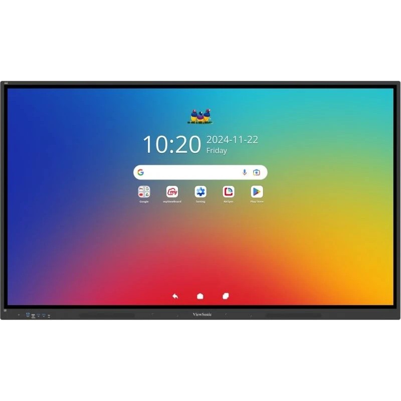 Viewsonic IFP6534 Display tableau blanc interactif 165,1 cm (65") 3840 x 2160 pixels Écran tactile Noir Viewsonic IFP6534 Display tableau blanc interactif 165,1 cm (65") 3840 x 2160 pixels Écran tactile Noir