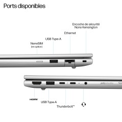HP EliteBook 6 G1i Wolf Pro Security Edition Intel Core Ultra 7 255U Ordinateur portable 35,6 cm (14") WUXGA 24 Go DDR5-SDRAM