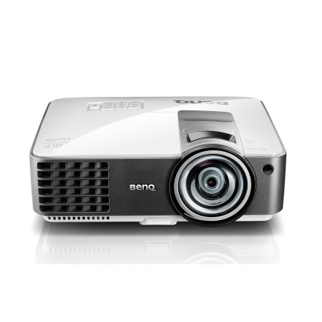 BenQ MX819ST Projecteur à focale courte 3000 ANSI lumens DLP XGA (1024x768) Compatibilité 3D Noir, Argent