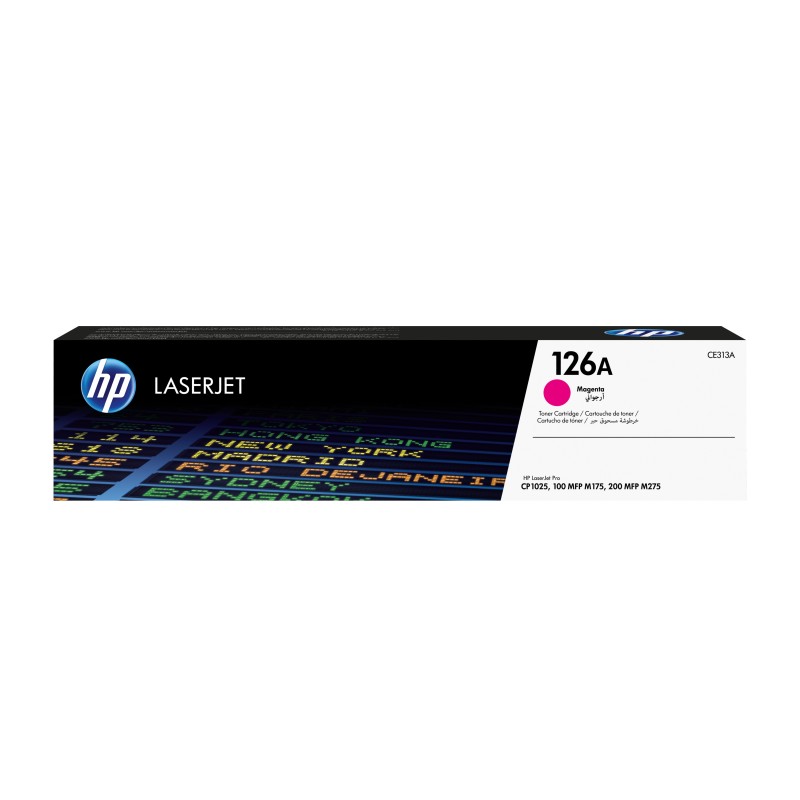 HP 126A toner LaserJet magenta authentique HP 126A toner LaserJet magenta authentique