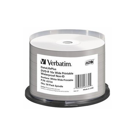 Verbatim DataLifePlus 4,7 Go DVD-R 50 pièce(s)