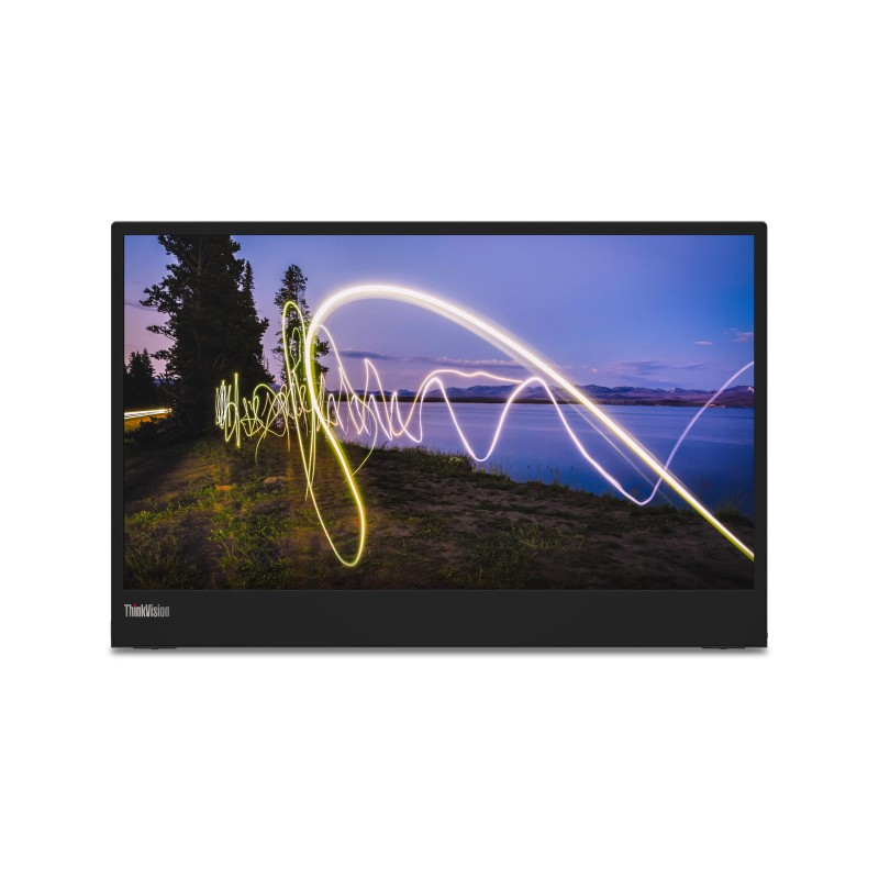 Lenovo ThinkVision M15 écran plat de PC 39,6 cm (15.6") 1920 x 1080 pixels Full HD LED Noir Lenovo ThinkVision M15 écran plat de PC 39,6 cm (15.6") 1920 x 1080 pixels Full HD LED Noir