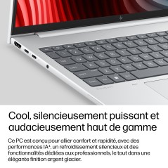 HP E0EX0ET laptop Copilot+ PC AMD Ryzen AI 5 Ordinateur portable 40,6 cm (16") WUXGA 32 Go LPDDR5x-SDRAM 512 Go SSD Wi-Fi 7