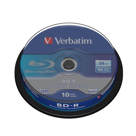 Verbatim BD-R SL 25GB 6 x 10 Pack Spindle 25 Go 10 pièce(s)