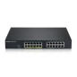 Zyxel GS1915-24EP Géré L2 Gigabit Ethernet (10/100/1000) Connexion Ethernet, supportant l'alimentation via ce port (PoE) 1U Noir Zyxel GS1915-24EP Géré L2 Gigabit Ethernet (10/100/1000) Connexion Ethernet, supportant l'alimentation via ce port (PoE) 1U Noir