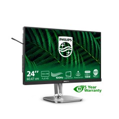 Philips 5000 series 24B2G5301 00 écran plat de PC 60,5 cm (23.8") 1920 x 1080 pixels Full HD LCD Noir