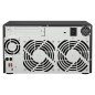 QNAP TS-873A NAS Tower Ryzen Embedded V1500B 8 Go DDR4 0 To QNAP Turbo System Noir