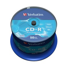 Verbatim CD-R Extra Protection 700 Mo 52x 50 pièce(s)