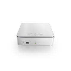 Verbatim MediaShare disque dur externe 2 To USB 2.0 Argent