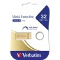 Verbatim Metal Executive 32 GB - USB 3.0 Drive – Gold Verbatim Metal Executive 32 GB - USB 3.0 Drive – Gold