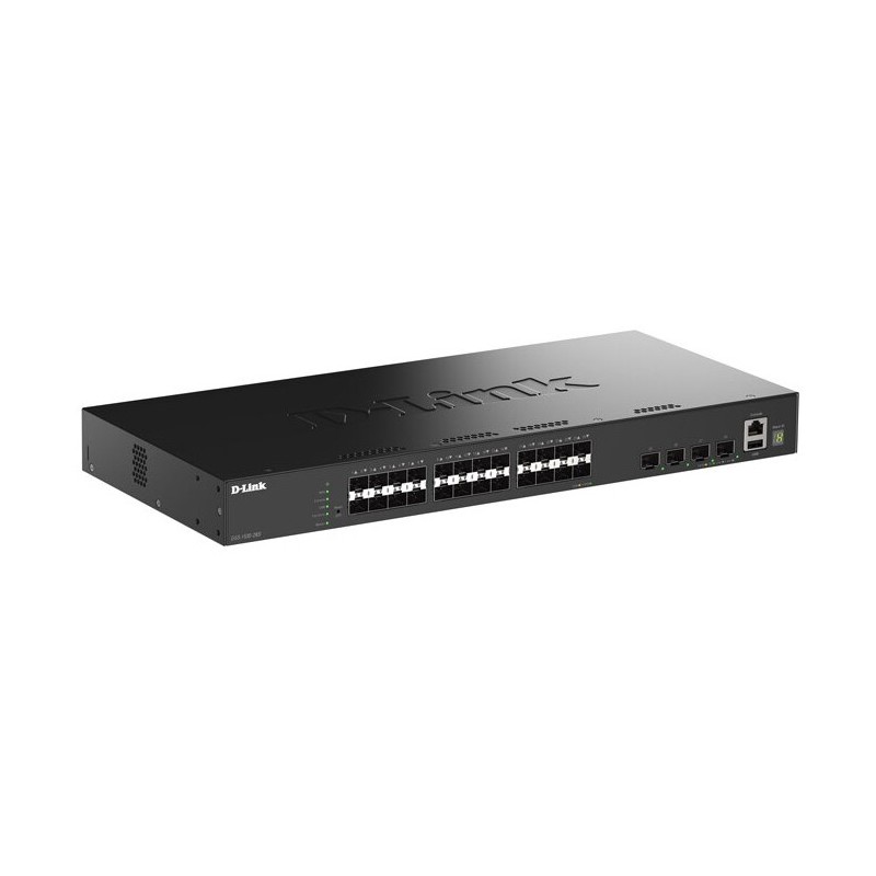 D-Link DGS-1530-28S/E commutateur réseau Géré L2 Noir D-Link DGS-1530-28S/E commutateur réseau Géré L2 Noir