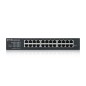 Zyxel GS1915-24E Géré L2 Gigabit Ethernet (10/100/1000) 1U Noir Zyxel GS1915-24E Géré L2 Gigabit Ethernet (10/100/1000) 1U Noir