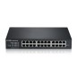 Zyxel GS1915-24E Géré L2 Gigabit Ethernet (10/100/1000) 1U Noir Zyxel GS1915-24E Géré L2 Gigabit Ethernet (10/100/1000) 1U Noir