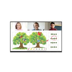 LG 86TR3DJ-B tableau blanc interactif 2,18 m (86") 3840 x 2160 pixels Écran tactile Noir
