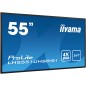 iiyama LH5551UHSB-B1 Écran d'affichage dynamique Écran plat interactif 137,2 cm (54") IPS 800 cd/m² 4K Ultra HD Noir 24/7 iiyama LH5551UHSB-B1 Écran d'affichage dynamique Écran plat interactif 137,2 cm (54") IPS 800 cd/m² 4K Ultra HD Noir 24/7