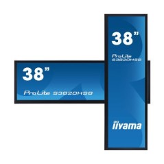 iiyama S3820HSB-B1 Écran d'affichage dynamique Écran plat de signalisation numérique 96,5 cm (38") LED 1000 cd m² Noir 24 7