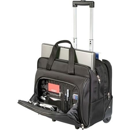DELL A9613550 sacoche d'ordinateurs portables 40,6 cm (16") Valise sur roulette Noir