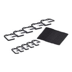 APC NetShelter - Accessoire de gestion de câbles - 5 grands et 5 petits anneaux - 0U
