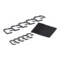 APC NetShelter - Accessoire de gestion de câbles - 5 grands et 5 petits anneaux - 0U