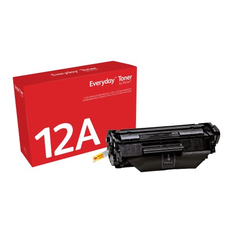Toner Everyday™ Noir de Xerox compatible avec HP 12A (Q2612A), Capacité standard