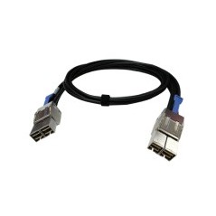 QNAP CAB-PCIE10M-8644-8X câble Serial Attached SCSI (SAS) 1 m Noir