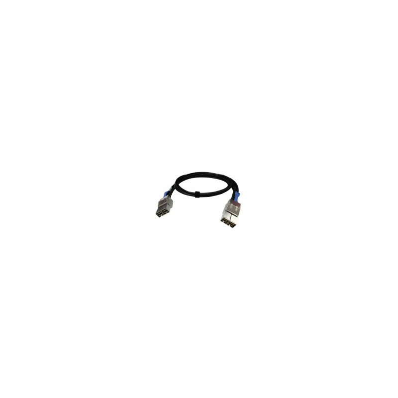 QNAP CAB-PCIE10M-8644-8X câble Serial Attached SCSI (SAS) 1 m Noir