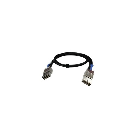 QNAP CAB-PCIE10M-8644-8X câble Serial Attached SCSI (SAS) 1 m Noir