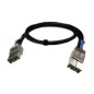 QNAP CAB-PCIE10M-8644-8X câble Serial Attached SCSI (SAS) 1 m Noir