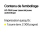 HP 410A toner LaserJet jaune authentique HP 410A toner LaserJet jaune authentique