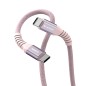 Verbatim 31857 câble USB USB 2.0 1,2 m USB C 0,48 Gbit/s 100 W Rose