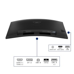 Philips 34B2N3500C 00 écran plat de PC 86,4 cm (34") 3440 x 1440 pixels Wide Quad HD LCD Noir