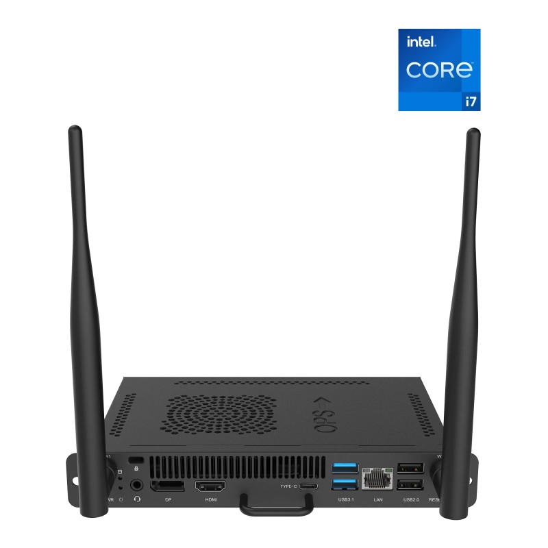 BenQ TEY41-i7 Intel® Core™ i7 i7-1255U 16 Go DDR4-SDRAM 256 Go SSD Windows 11 Pro Châssis monté sur rack PC Noir BenQ TEY41-i7 Intel® Core™ i7 i7-1255U 16 Go DDR4-SDRAM 256 Go SSD Windows 11 Pro Châssis monté sur rack PC Noir